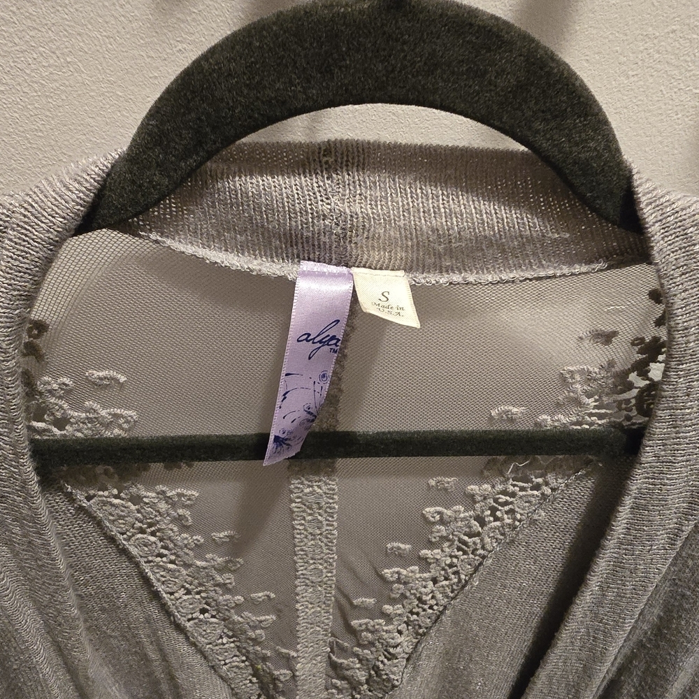 Grey sweater